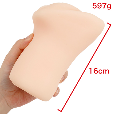 ボディは肉厚ながらも使用しやすい平均サイズです。　※数値はＮＬＳ 実測値