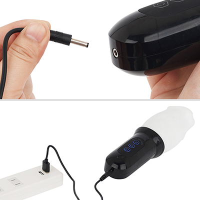 フル充電までは約100分、連続稼働は約60分です。付属のUSBケーブルを本体底部につなげ、電源供給元から充電してください。