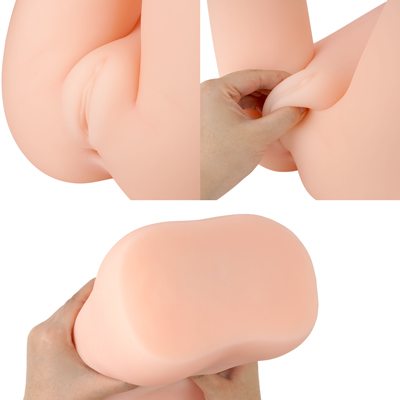 入れて、挟んで、気持ちいい、ぷにぷに肉厚生感触の挿入口。構造は非貫通式です。
