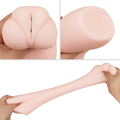 【ふにふに】マジックアイズが得意なすじまん仕様の挿入口。標準よりもソフトな硬度ながら、ボリュームがあるため弾力感は強め。