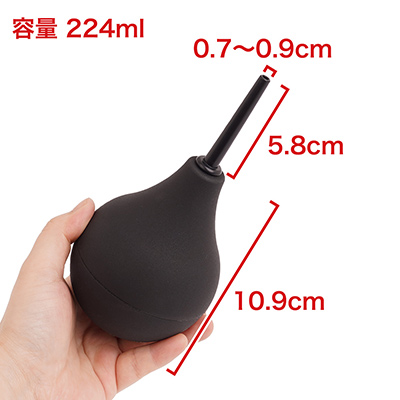 容量たっぷりで細めのノズルが便利。グッズ洗浄にも活用できます。　※数値はＮＬＳ実測値