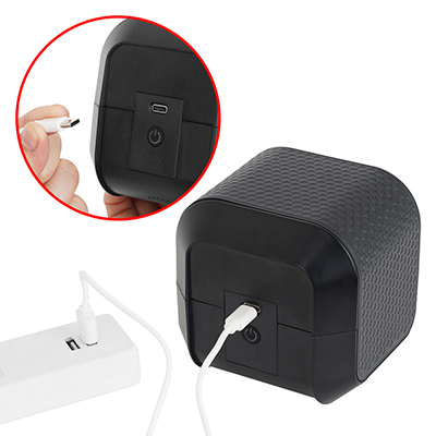 汎用性に優れるUSB-C対応の充電式です。フル充電までは約３時間、連続稼働は約60分。まずまずのバッテリー性能でしょう。