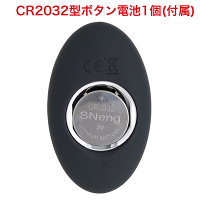 リモコンはボタン電池式です。　※リモコンには防水機能がありませんのでご注意ください。