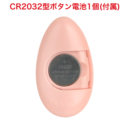 リモコンはボタン電池式です。　※リモコンには防水機能がありませんのでご注意ください。