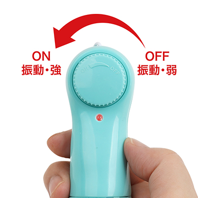 ごく普通のダイヤル式コントローラーです。無段階調整できそうですが、実際のパワーレンジは狭く、ほとんど１～２段階くらいしかない印象。