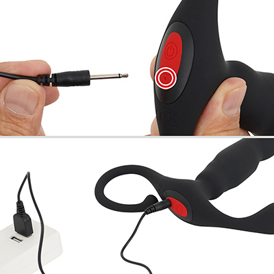 充電時は付属のケーブルを本体底部のジャックに接続します。フル充電までは約２時間、連続稼働は約50分と、まずまずの性能でしょう。