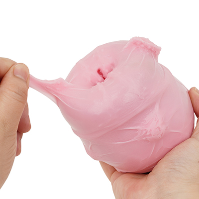 裏返してみるとハリの強いインナーが凹凸を形成。中腹の大きなヒダには小粒が浮かんでいて、それもちゃんと伝わる絶妙な硬度バランスです。