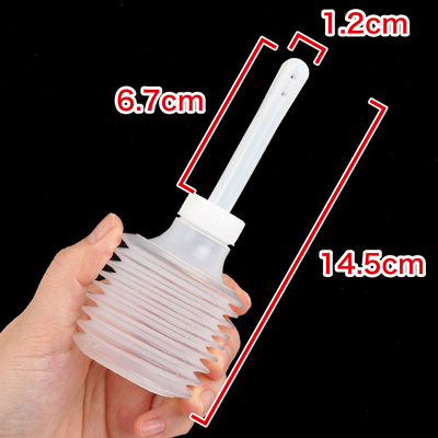 中を洗える洗浄器。　※数値はＮＬＳ 実測値