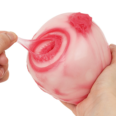 めくってみると処女膜風のヒダもバッチリ機能。“EXバージン”ではブリブリに擦れて締まりましたが、本作では上手く全体と調和しています。