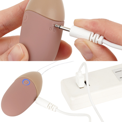 【 tama 環】充電はUSB充電式。充電時間は約30分、連続稼働時間は約30分です。充電中はライトが点滅します。