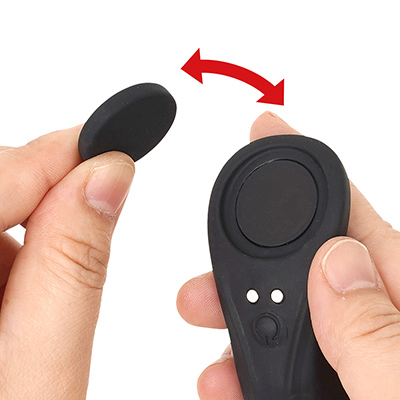 このマグネットプレートを脱着させて下着などに挟みます。“Moxie”などの高級モデルに採用されていた仕様が、安価で手に入ります。