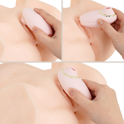 クリトリスだけでなく、乳首責め、耳たぶ刺激など、多様に楽しめます。