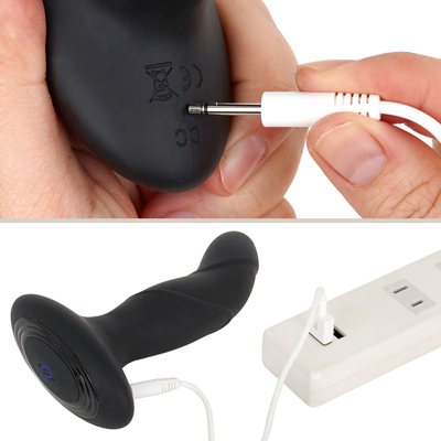 充電はUSB充電式。充電時間は約90分、連続稼働時間は約50～70分です。充電中はライトが点滅し、充電完了するとライトが点灯します。