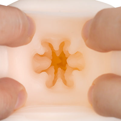 【パイモン】挿入口から全方向ゾリゾリとしたヒダ群を掻き分けることで、生の膣壁感触を最大限に楽しめます。奥に進むにつれ、絡みつき纏わりつくゾリヒダ構造はエスカレートし、ゆっくりとこみ上げてくる射精感が楽しめます。