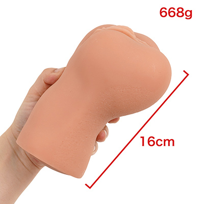 650ｇを越えるビッグボディ。“褐色＝ギャル系”というイメージが強いですが、セシルはギャルではない模様。もしかしたら、ハーフ設定なのかも。　※数値はＮＬＳ実測値
