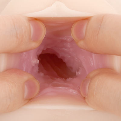 【ｍｉｒｕ】敷き詰められたイボイボと捻りヒダが、全体を容赦なく快楽的に刺激します。