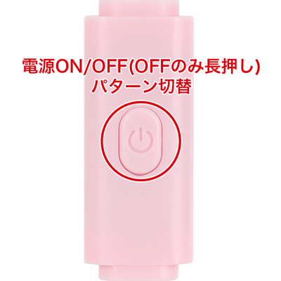振動に合わせて舌がチロチロと高速に動きます。