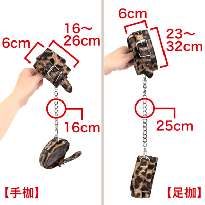 【手枷／足枷】　※数値はＮＬＳ実測値