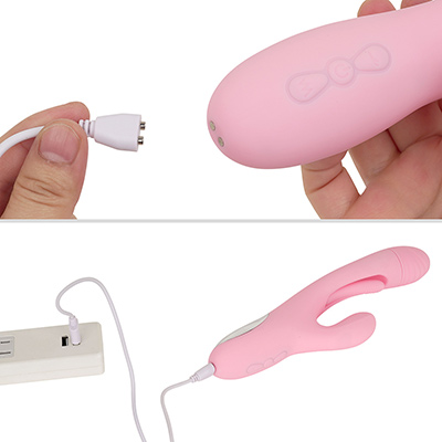 付属のマグネット接続ケーブルを使用。フル充電までは約1.5時間、連続稼働は約60分という、まずまず標準的なスペックです。