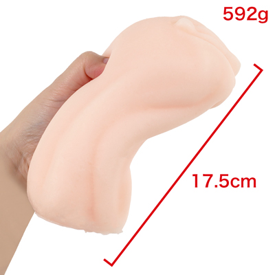 重量感のある肉厚ボディ。　※数値はＮＬＳ実測値