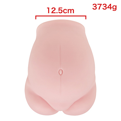 実測では４kgを下回るボリュームでした。取り回しには優れますが、大型オナホとしては物足りない気がします。　※数値はＮＬＳ実測値