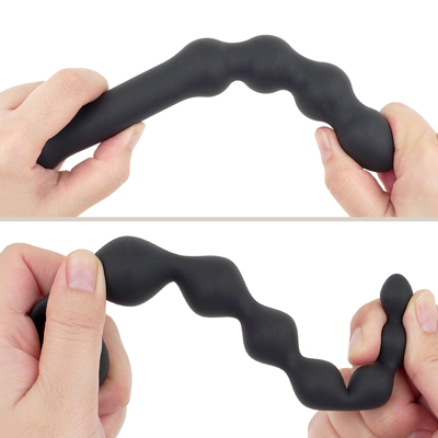 素材はしなやかで弾力のある、肌触りの良いシリコン製です。
