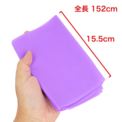 「##7750##」からゴム幅が3.7cm広くなりました。折りたたんでも収納しやすく、軽いので持ち運びがラクですね。　※数値はＮＬＳ実測値