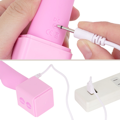 充電はUSB充電式。充電時間は約120分、最大連続稼働時間は約70分です。充電中はボタンが点滅します。