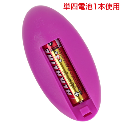 リモコンは電池交換式です。　※電池は付属しておりません。
