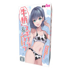 牛柄スポブラ＆ショーツ　おとこの娘用