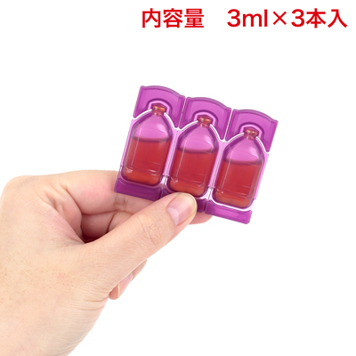 使い切りサイズで持ち運びに便利です。イランイランとバラによるエキゾチックで独特の甘い香りがしっとりと口の中に広がり、普段以上にナイトタイムを盛り上げます。