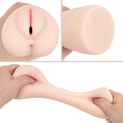 ねねちゃんのアソコをイメージした、ぷっくりとしたすじまんの挿入口。素材はふわふわと触り心地が良く、ぷるんぷるんとした弾力感の非貫通式です。