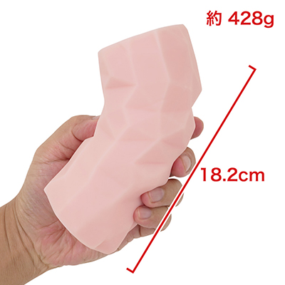 ２タイプは外観・重量ともにほぼ共通。カーブしているのでそこそこ挿入長があり、ボディ全体も肉厚です。　※数値はＮＬＳ実測値