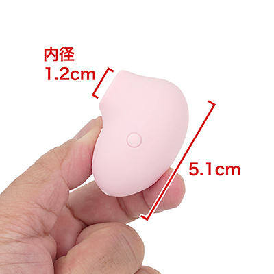 リング付きで指に装着できる「」並みの小ささです。性能・仕様的にも近いですね。　※数値はＮＬＳ実測値