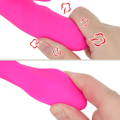 素材は柔らかいシリコンを採用し、お肌に優しく快適に遊べます。加熱機能搭載でヘッドがじんわりと温まり、リアルな挿入感を楽しめます。