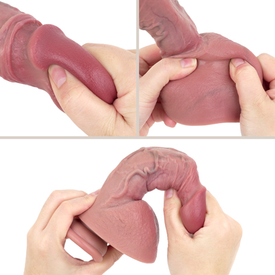 最高級シリコン素材を使用し、血管の再現はもちろん、肌のキメまでこだわりを持ち本物の肌感を実現。しっとりとした触り心地とハリを感じる弾力は触感も抜群。