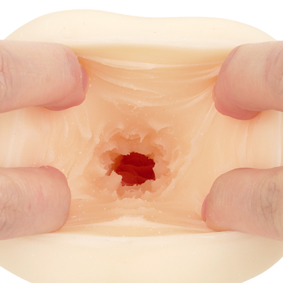 こそばゆくも刺激的なジグザグズリズリした感触で、一度使えば癖になる内部構造。