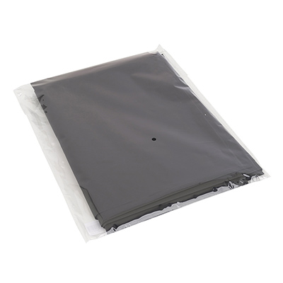 パケはシンプルにビニールのみ。この状態で実測32×26cmでした。どこにでも気軽に持ち運べて、使い捨てられる価格がセールスポイント。