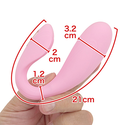「」よりも大きいですが、ヘッドの最大径はこちらの方が控えめ。挿入感もやさしくなっています。　※数値はＮＬＳ実測値