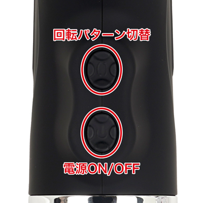 ５種類の回転パターンを搭載。