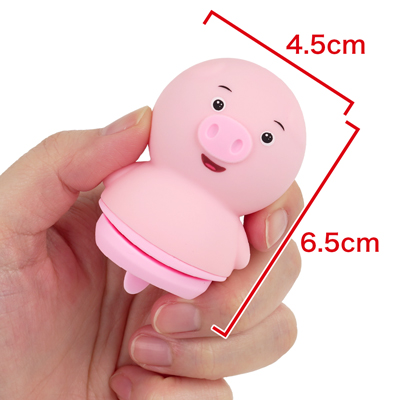 ダサかわいいブタくんのコンパクトローター。　※数値はＮＬＳ実測値