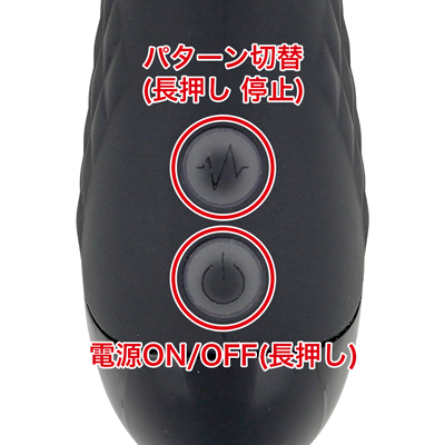 ３つのモーターが10パターンで同時に振動したり、リズミカルに連動しナカを責めたてます。