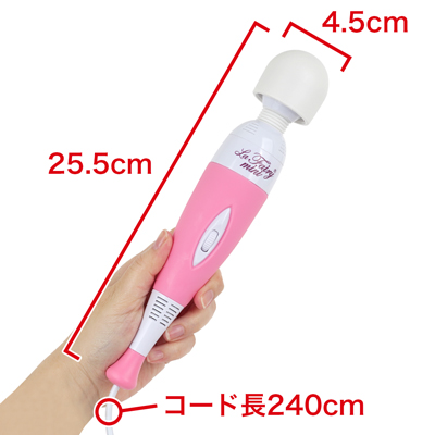 扱いやすい小型ヘッド。細身のボディは手の小さめな方でも楽に使い続けられます。　※数値はＮＬＳ実測値