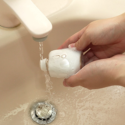 防水等級はIPX7。流水はもちろん、水没させても大丈夫な優れた耐水性といえます。メンテナンス時に気を遣わなくていいのも長所。