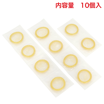 中身はごく標準的なコンドームです。