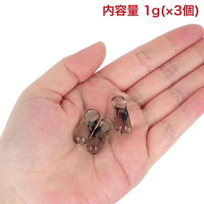 触れた瞬間に体温で溶け出すので、手に取ったら素早く挿入してください。成分が沈殿していることがありますが品質には問題ございません。
