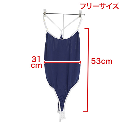 水着は伸びるので寸法はあまりアテになりませんが、一応平置き時のサイズです。細身の男性なら着られるかも。　※数値はＮＬＳ実測値