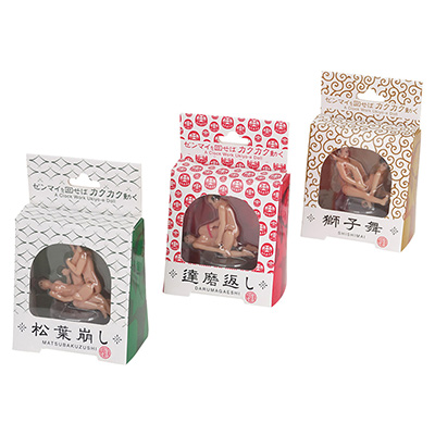 “ちょいエロクリップ”で話題となった、フジ工芸の凸凹堂ブランドです。外国人がよろこびそうな和風のパケも個性があってステキです。