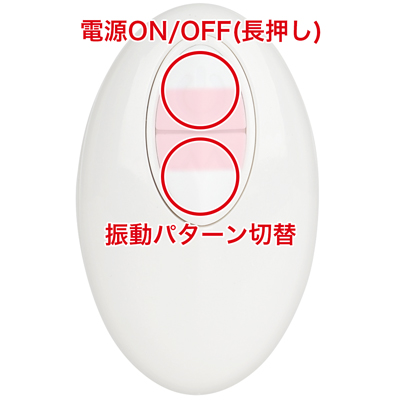 【リモートバイブレーション】　リモコンは本体の電源をONにし、本体を待機状態にしてからリモコン操作が可能になります。
