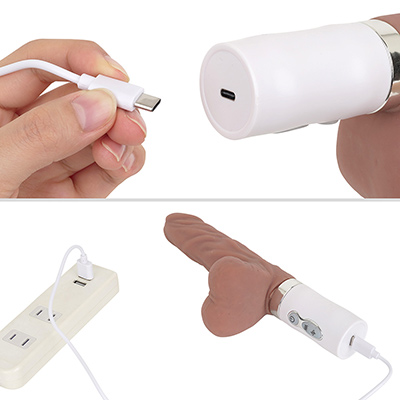 充電はUSB-C仕様。付属ケーブル以外も使えますが、急速充電などには非対応です。フル充電までは約1.5時間、連続稼働は約50分。